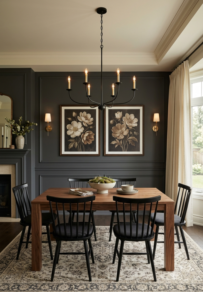 7 Dining Room Ideas With Stylish Wall Designs for a Beautiful Home 1 1 1