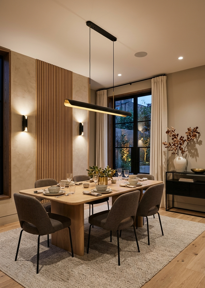 7 Dining Room Ideas With Stylish Wall Designs for a Beautiful Home 2 7 Dining Room Ideas With Stylish Wall Designs for a Beautiful Home