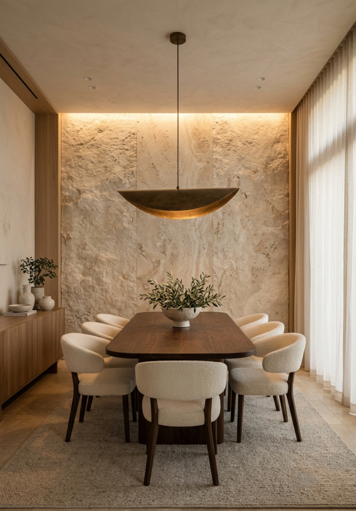 7 Dining Room Ideas With Stylish Wall Designs for a Beautiful Home 4 4 1