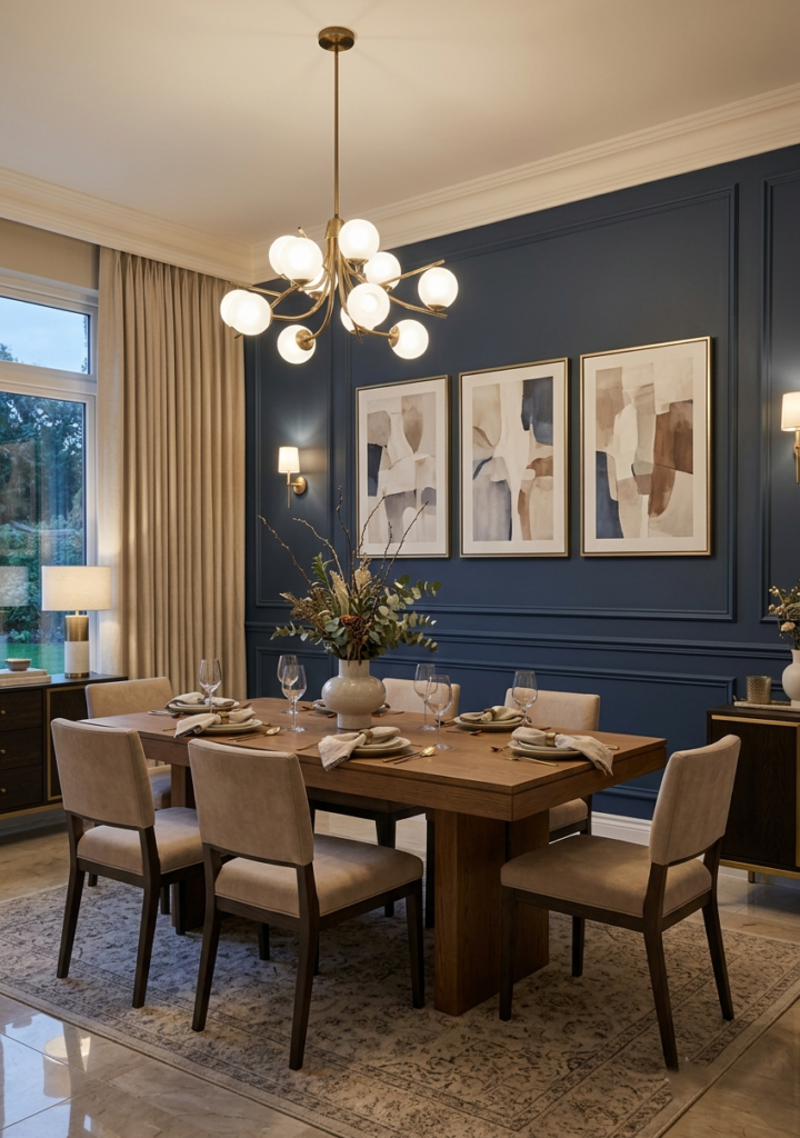 7 Dining Room Ideas With Stylish Wall Designs for a Beautiful Home 5 5 1