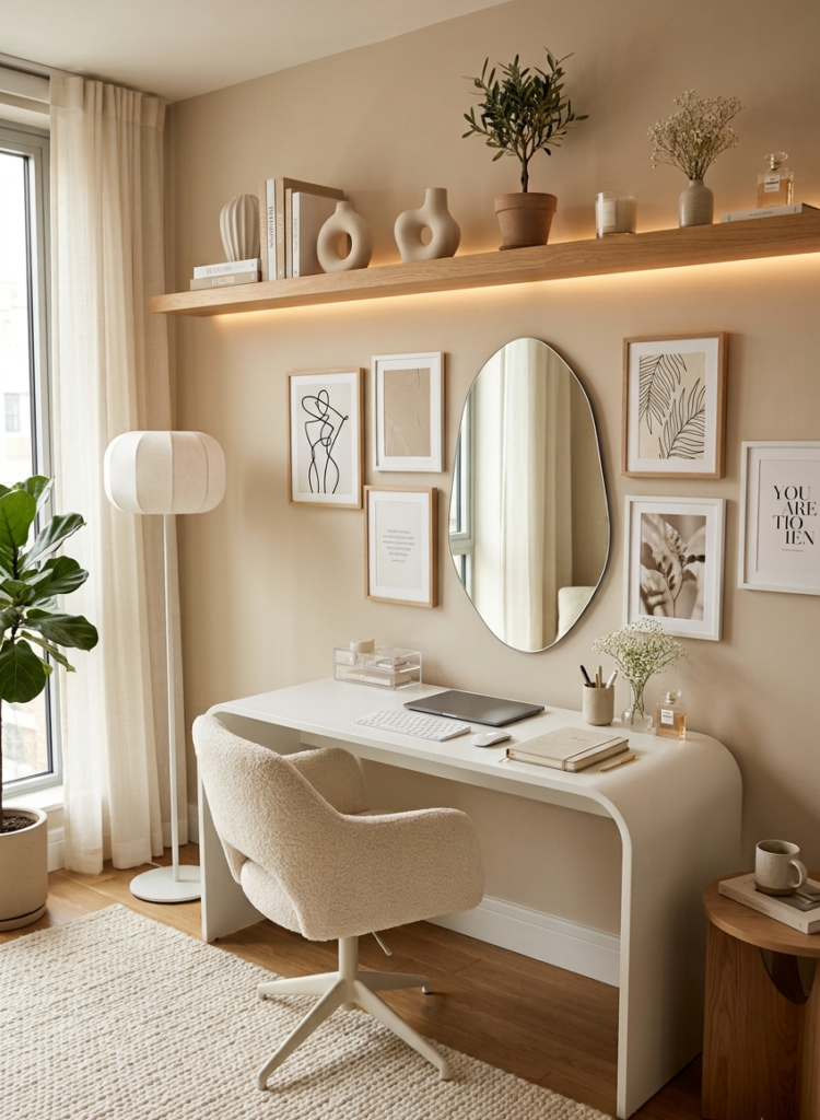 8 Home Office Ideas for Women That Are Stylish, Cozy & Pinterest-Worthy 5 5 2