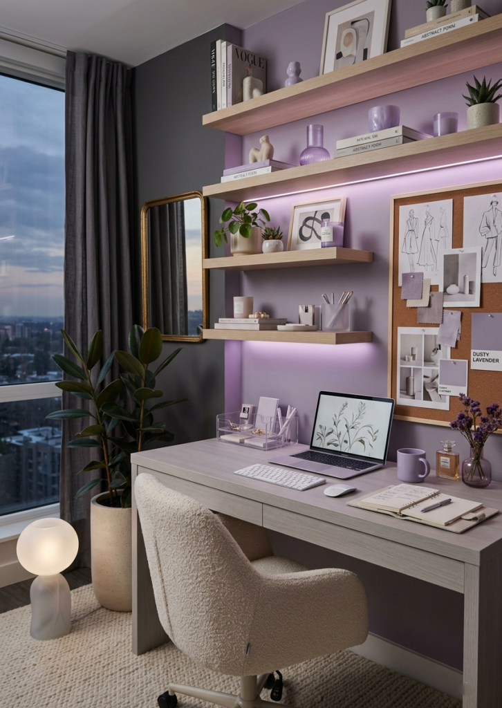 8 Home Office Ideas for Women That Are Stylish, Cozy & Pinterest-Worthy 6 6 2
