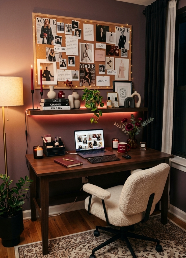 8 Home Office Ideas for Women That Are Stylish, Cozy & Pinterest-Worthy 8 8