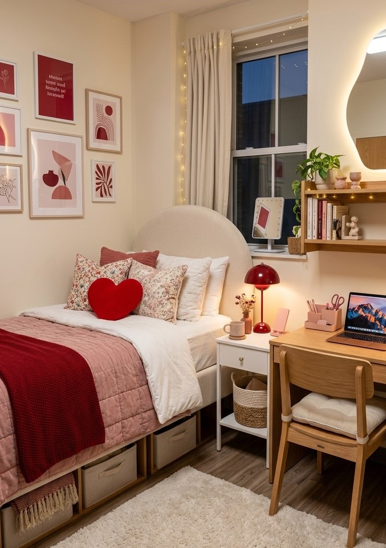 10 High-End Dorm Room Ideas for a Cozy, Stylish Small Space 10 D5