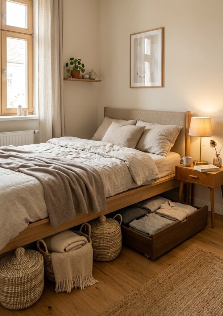 15 Small Bedroom Ideas That Actually Save Space 1 H 1