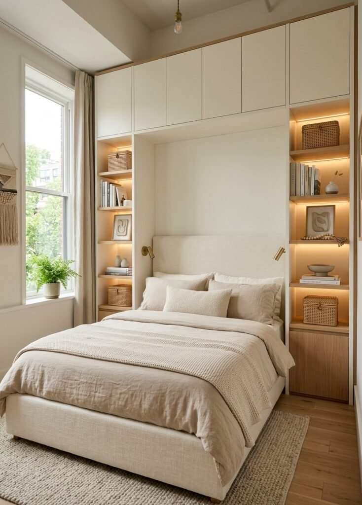 15 Small Bedroom Ideas That Actually Save Space 3 H 3