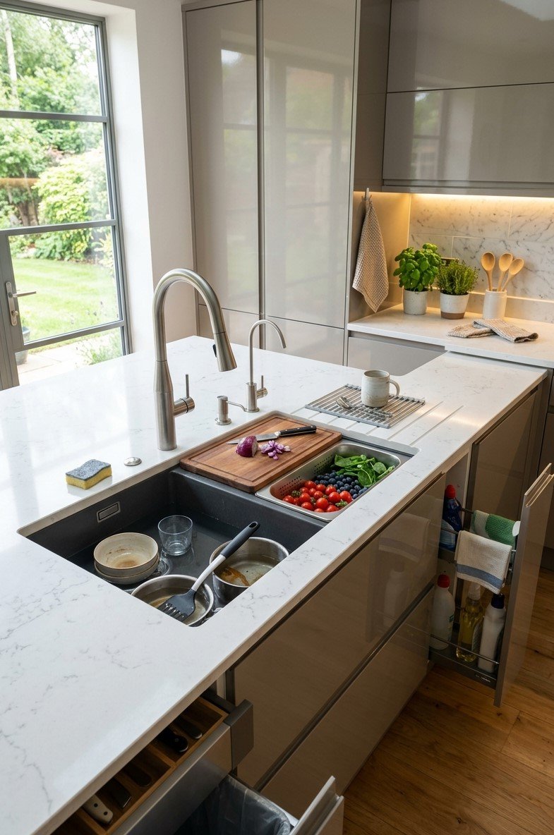 10 Kitchen Sink Ideas That Make Your Kitchen Look More Stylish 14 kitchen-sink-idea