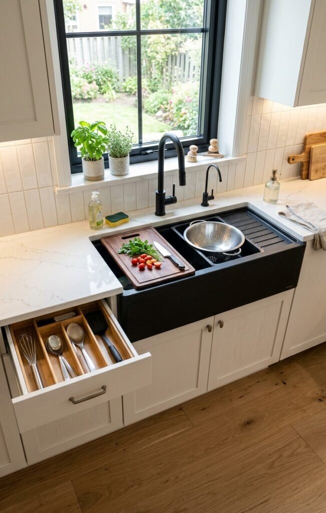 10 Kitchen Sink Ideas That Make Your Kitchen Look More Stylish 6 kitchen-sink-idea