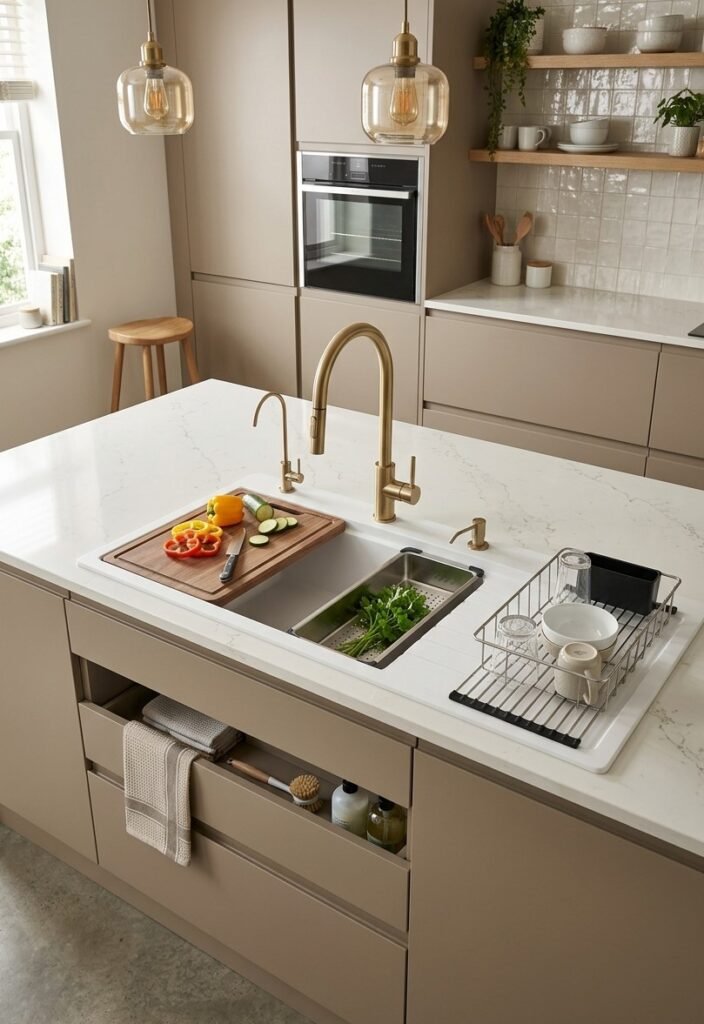 10 Kitchen Sink Ideas That Make Your Kitchen Look More Stylish 8 kitchen-sink-idea