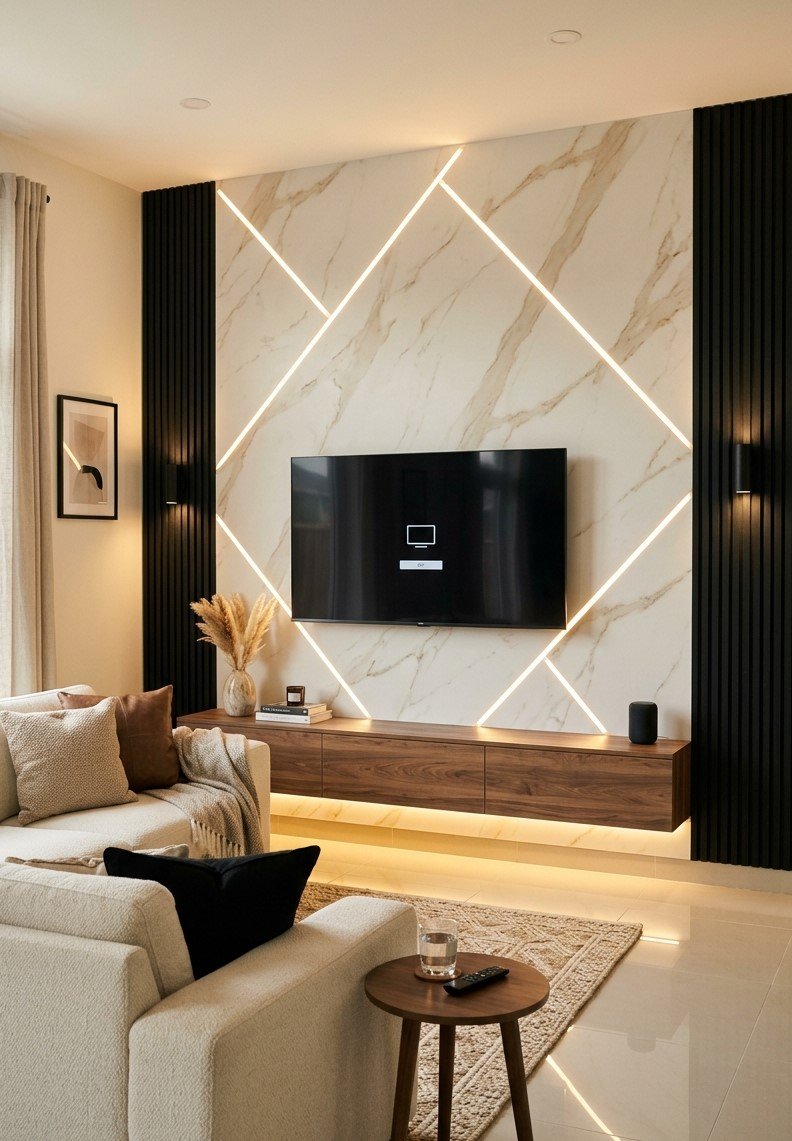 15 Elegant Accent Wall Ideas That Look Expensive on a Budget 7 15 Elegant Accent Wall Ideas That Look Expensive on a Budget