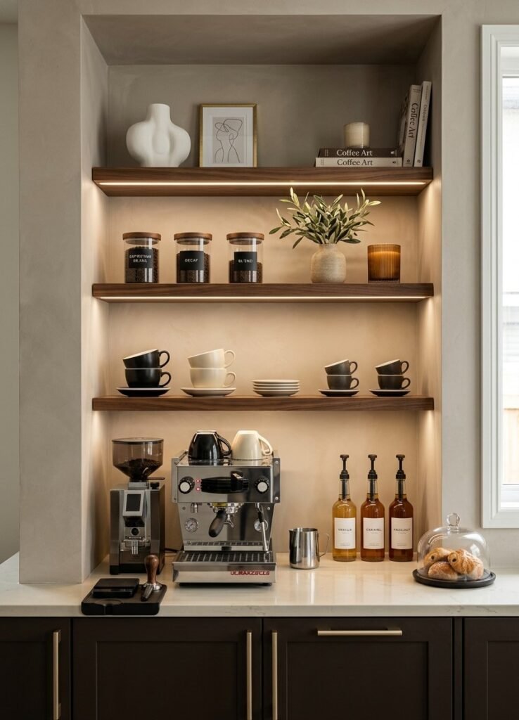 10 Coffee Bar Ideas for Small Spaces to Make Your Space Feel Like a Café 10 c10
