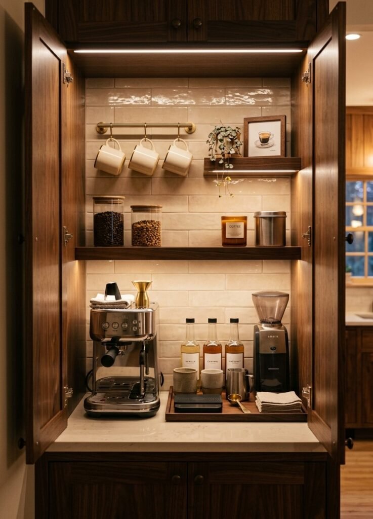10 Coffee Bar Ideas for Small Spaces to Make Your Space Feel Like a Café 8 c8