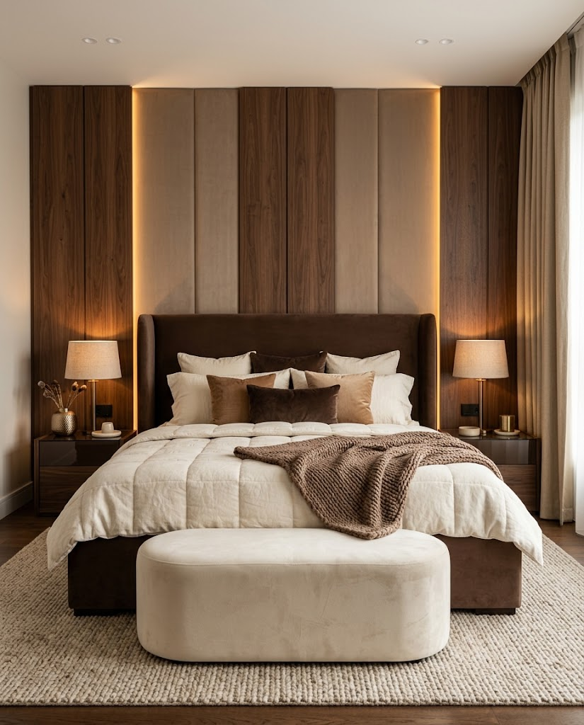 10 Modern Luxury Bedroom Accent Wall Ideas That Make Your Bedroom Look Expensive 3 image 36