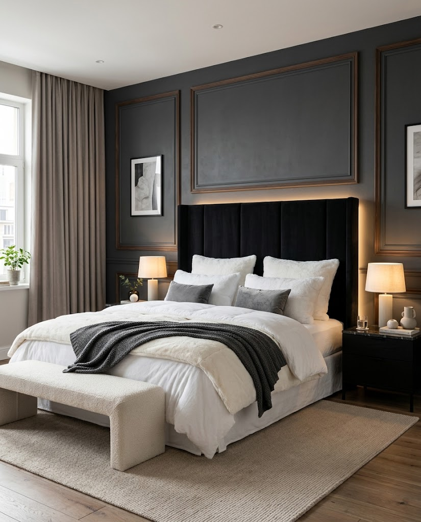10 Modern Luxury Bedroom Accent Wall Ideas That Make Your Bedroom Look Expensive 5 image 38