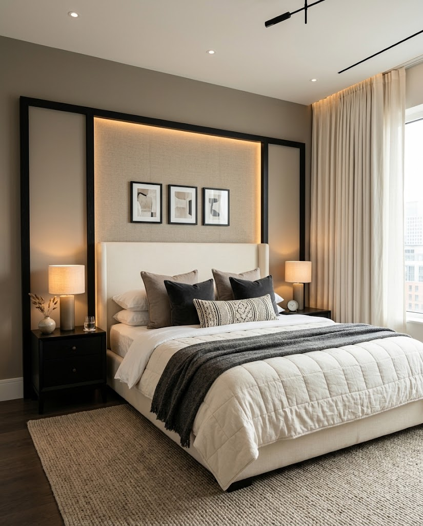 10 Modern Luxury Bedroom Accent Wall Ideas That Make Your Bedroom Look Expensive 6 image 39