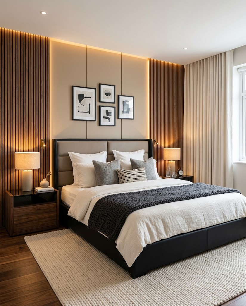 10 Modern Luxury Bedroom Accent Wall Ideas That Make Your Bedroom Look Expensive 8 image 41