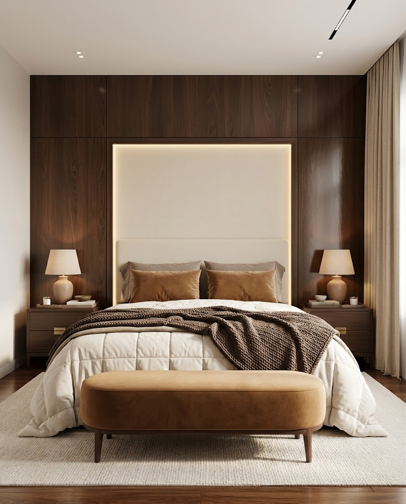 10 Modern Luxury Bedroom Accent Wall Ideas That Make Your Bedroom Look Expensive 9 image 42